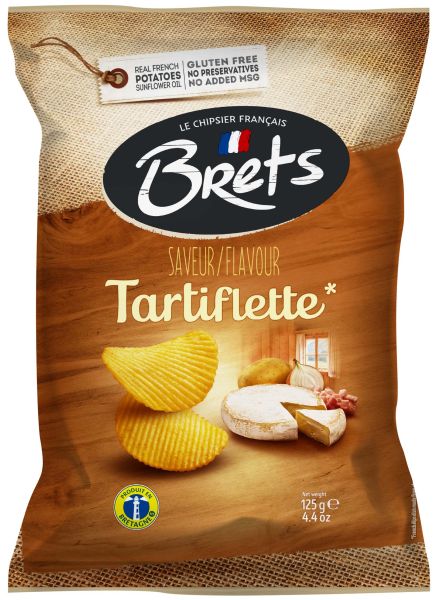 Brets Chips Tartiflette 125g